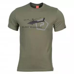 T-shirt AGERON - Helicopter - Olive Green