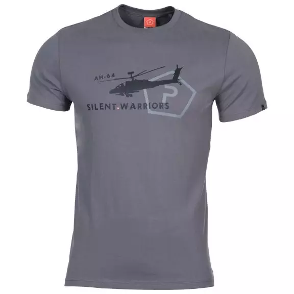 AGERON T-shirts - Helicopter - Wolf Grey