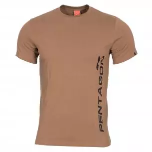 T-shirt AGERON - VERTICAL - Coyote