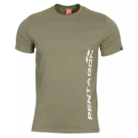 Pentagon AGERON T-shirts - VERTICAL - Olive Geen