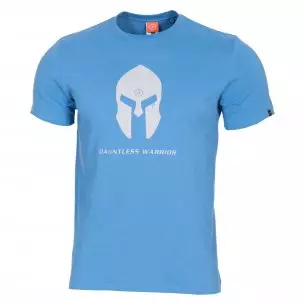 T-shirt AGERON - Spartan Helmet - Pacific Blue
