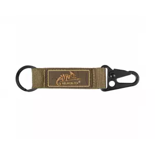 Snap Hook KEYCHAIN with Logo - Nylon - Coyote
