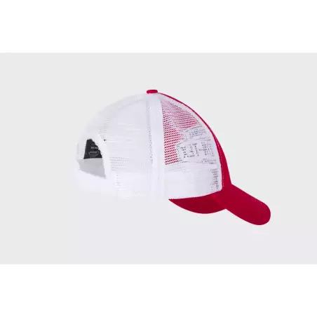 Trucker Logo Cap - Cotton Twill - Red