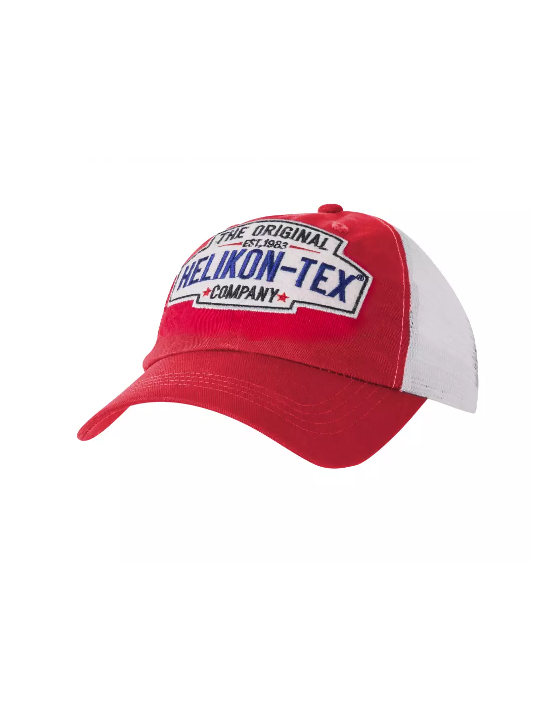 Helikon-Tex® Trucker Logo Cap - Cotton Twill - Red