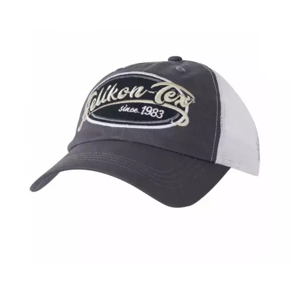 Helikon-Tex® Czapka Trucker Logo Cap - Cotton Twill - Shadow Grey