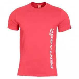 T-shirt AGERON - VERTICAL - Lava Red