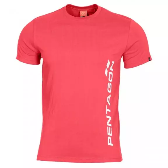 Pentagon T-shirt AGERON - VERTICAL - Lava Red