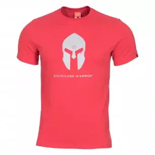 T-shirt AGERON - Spartan Helmet - Lava Red