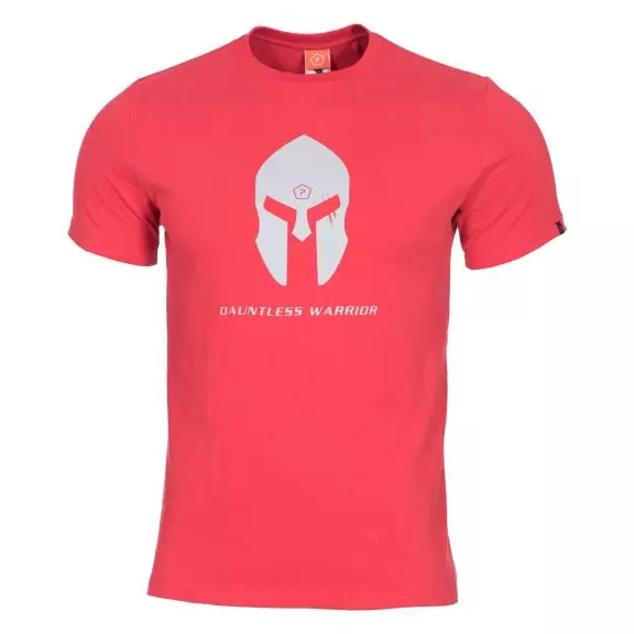 Pentagon T-shirt AGERON - Spartan Helmet - Lava Red