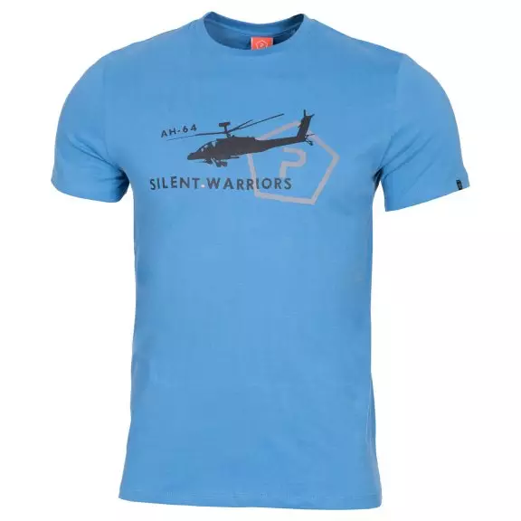 Pentagon AGERON T-shirts - Helicopter - Pacific Blue