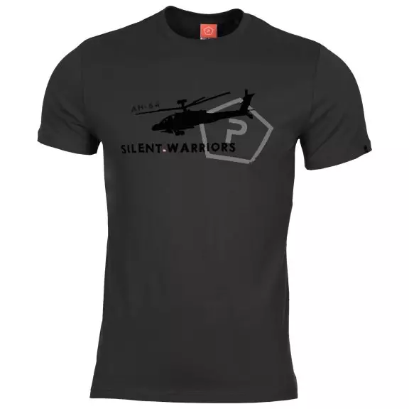 Pentagon T-shirt AGERON - Helicopter - Czarny