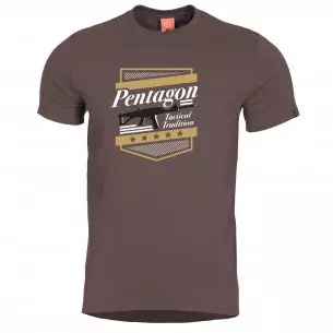 T-shirt AGERON - A.C.R. - Terra Brown