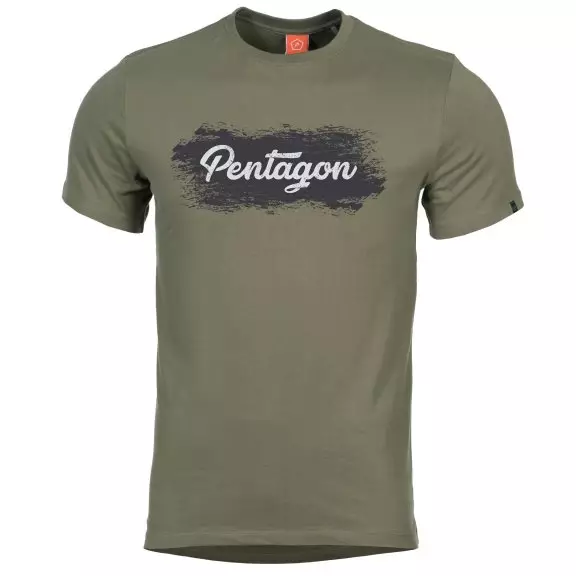 Pentagon AGERON T-shirts - Grunge - Olive