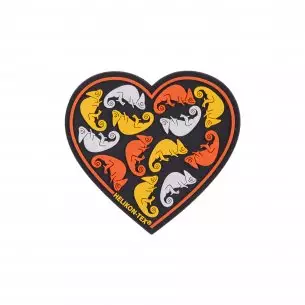 "Heart" Patch - PVC - Black