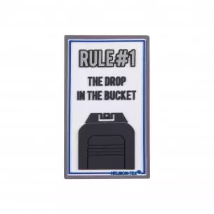Rule 1 Patch - PVC - White