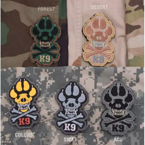 MilSpec Monkey K9 velcro patch