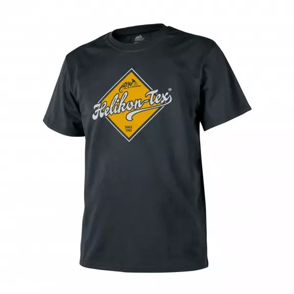 Helikon-Tex® T-Shirt (Helikon-Tex Straßenschild) - Baumwolle -  Schwarz