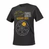 T-Shirt (Travel Advice: Russian Luck) - Cotton - Melange Black-Grey