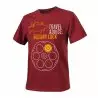 T-Shirt (Travel Advice: Russian Luck) - Cotton - Melange Red