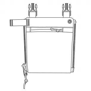 SNIPER PANEL® (for Hurricane® & Tempest® Chest Rig) - Coyote Brown