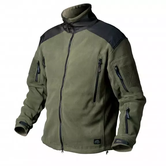 HELIKON-TEX® LIBERTY Fleece Jacket - Olive Green / Black
