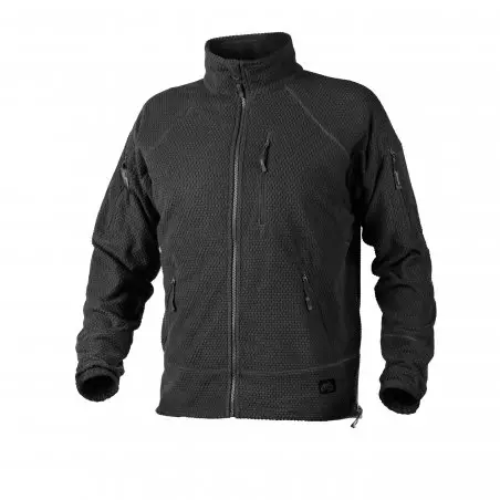 Helikon-Tex® ALPHA TACTICAL Jacke - Grid Fleece - Schwarz
