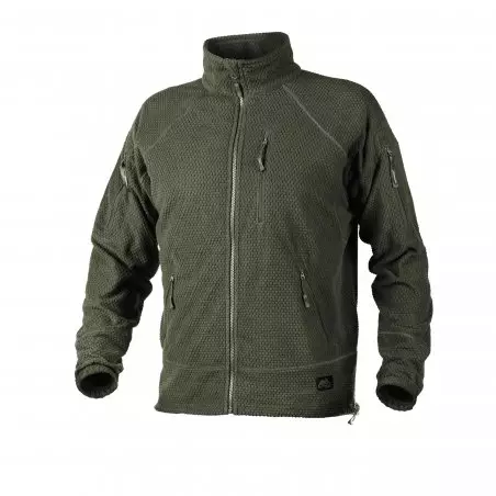 Helikon-Tex® ALPHA TACTICAL Jacke - Grid Fleece - Olive Green
