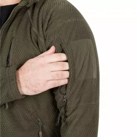 Helikon-Tex® ALPHA TACTICAL Jacke - Grid Fleece - Olive Green