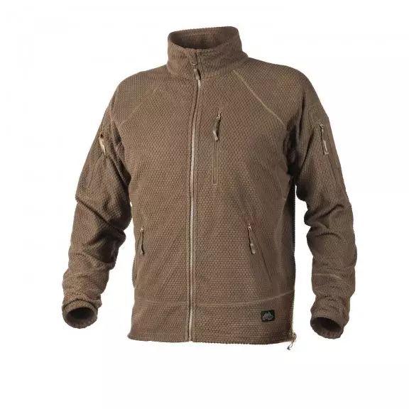 Helikon-Tex® ALPHA TACTICAL Jacket - Grid Fleece - Coyote / Tan