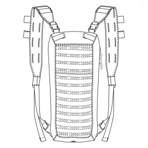 Direct Action® System Hydracyjny MULTI HYDRO PACK® - Adaptive Green