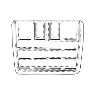 Direct Action® MOSQUITO® HIP PANEL S - Urban Grey