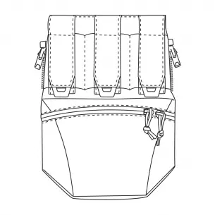 Direct Action® SPITFIRE® ASSAULT PANEL - Pencott® GreenZone®