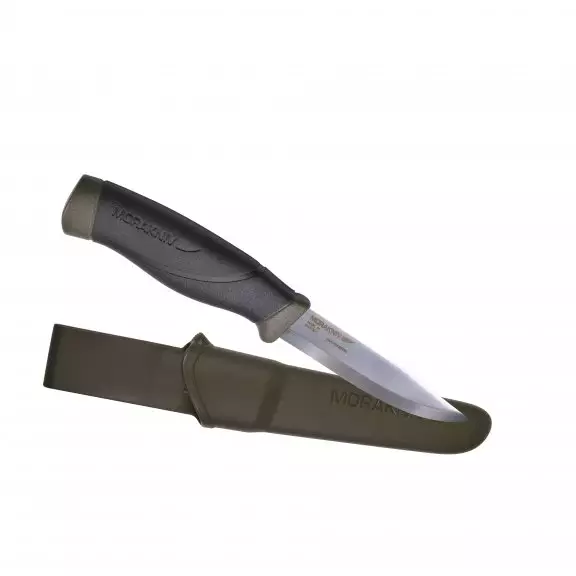 Morakniv® Companion Heavyduty Mg (C) Knife - Carbon Steel - Olive Green
