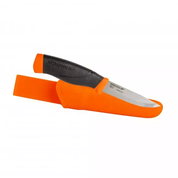 Morakniv® Companion Heavyduty Mg (C) Knife - Carbon Steel - Orange