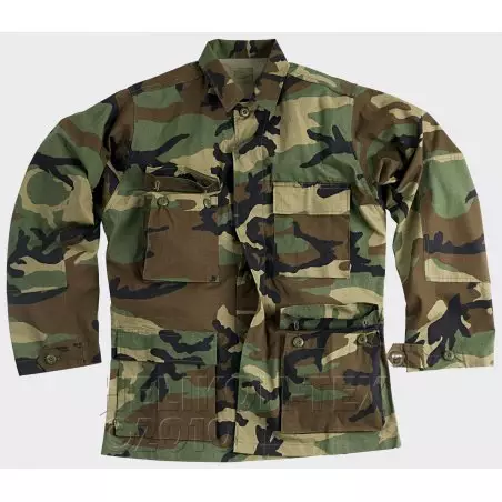 Bluza BDU (Battle Dress Uniform) - Ripstop - US Woodland