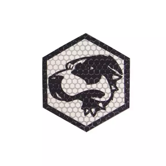 Combat-ID Naszywka z rzepem - Bloodhound  (BH-BG) - Blue Grey