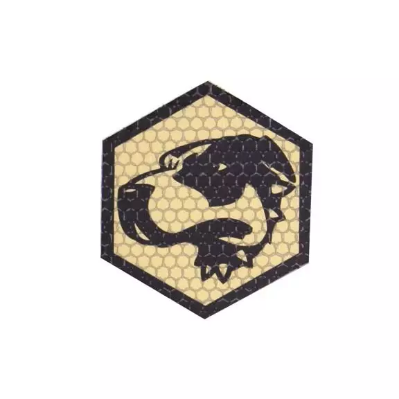 Combat-ID Naszywka z rzepem - Bloodhound  (BH-TAN) - Pustynia