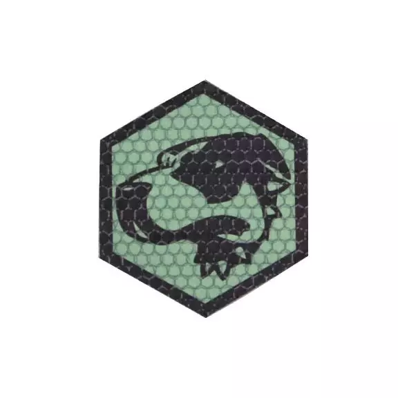 Combat-ID Naszywka z rzepem - Bloodhound  (BH-GR) - Olive Green