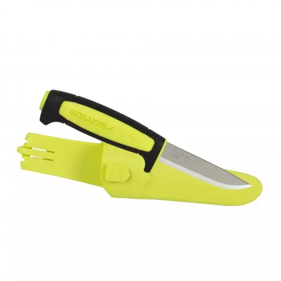 Morakniv® BASIC 511 Knife - Carbon Steel - Yellow