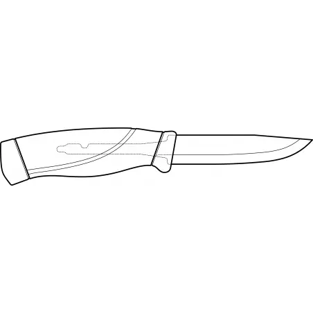 Knife Morakniv® Companion Cerise