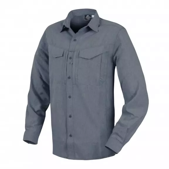 Helikon Defender Mk2 Long Sleeve Shirt Patrol Tactical Army Mens Olive Green