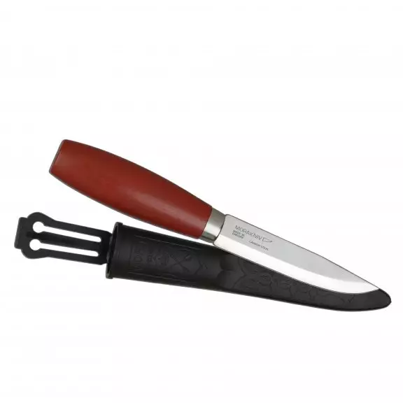 Morakniv® Classic Knife No 2 - Carbon Steel - Red
