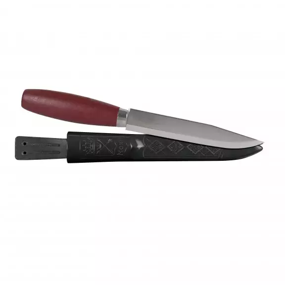 Morakniv® Classic Knife No 3 - Carbon Steel - Red