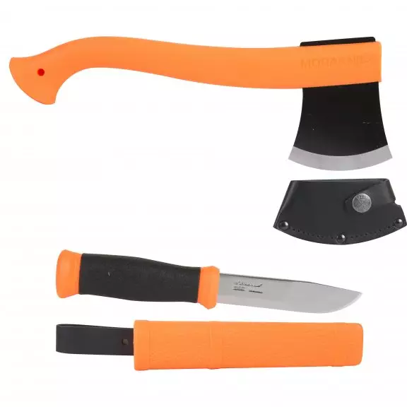 Morakniv® Zestaw Nóż I Toporek Outdoor Kit - Pomarańczowy