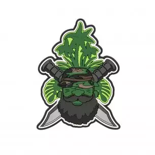 Helikon-Tex® Emblemat "Beardman PATROL" - PVC - Olive Green