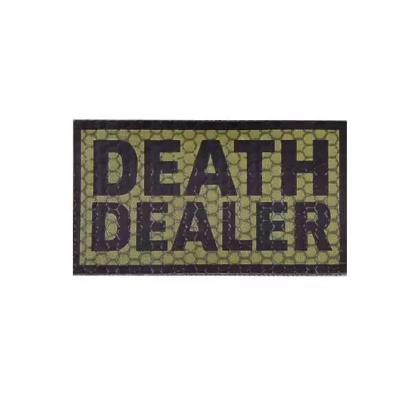 Combat-ID Naszywka z rzepem - Death Dealer (DD-OD) - Olive Drab