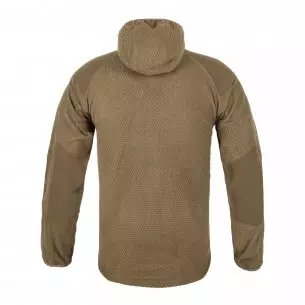 Helikon-Tex® Alpha Tactical Hoodie Jacke - Grid Fleece - Schwarz