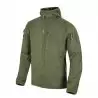 Helikon-Tex® Alpha Tactical Hoodie Jacke - Grid Fleece - Olive Green