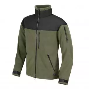 Helikon-Tex® Fleece jacket CLASSIC ARMY - Olive Green / Black