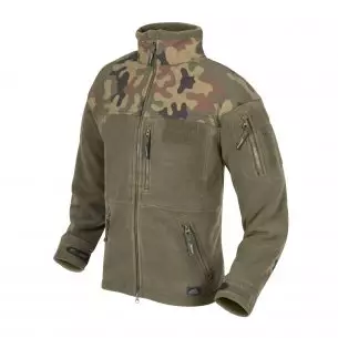 Helikon-Tex® INFANTRY Fleece Jacket - Olive Green / PL Woodland
